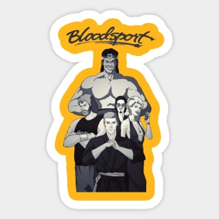 Bloodsport Sticker